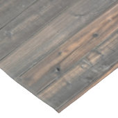 Weathered Redwood Fence Close-up Foto Afbeelding P Tafelkleed (Gekanteld)