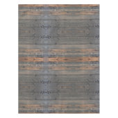 Weathered Redwood Fence Close-up Foto Afbeelding P Tafelkleed (Voorkant)