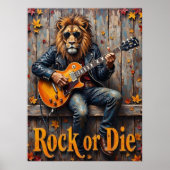 Weathered Rhythm beroemd gemaakt door Lion's Solo Poster (Voorkant)