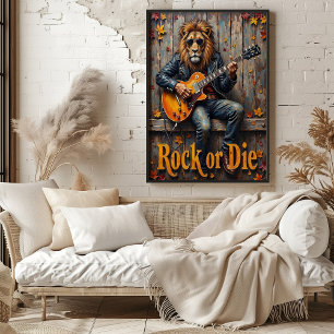 Weathered Rhythm beroemd gemaakt door Lion's Solo Poster