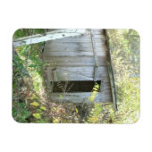 Weathered Rustic Shed Magneet (Horizontaal)