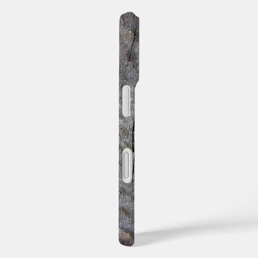 Weathered Rustic Wood Hoesje-Mate iPhone Case (Achterkant / Rechts)