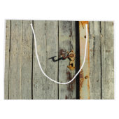 Weathered Rusty Deurhandvat Large Cadeautasje (Achterkant)