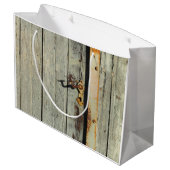 Weathered Rusty Deurhandvat Large Cadeautasje (Achterkant Gekanteld)