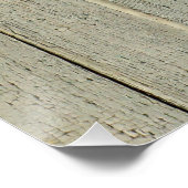 Weathered Rusty Deurhandvat Poster (Hoek)