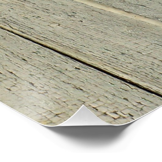 Weathered Rusty Deurhandvat Poster (Hoek)