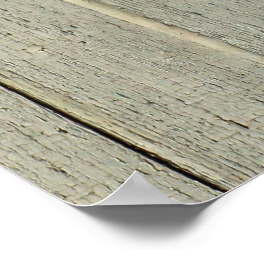 Weathered Rusty Deurhandvat Poster (Hoek)