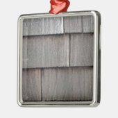 Weathered Shingles Metalen Ornament (Links)