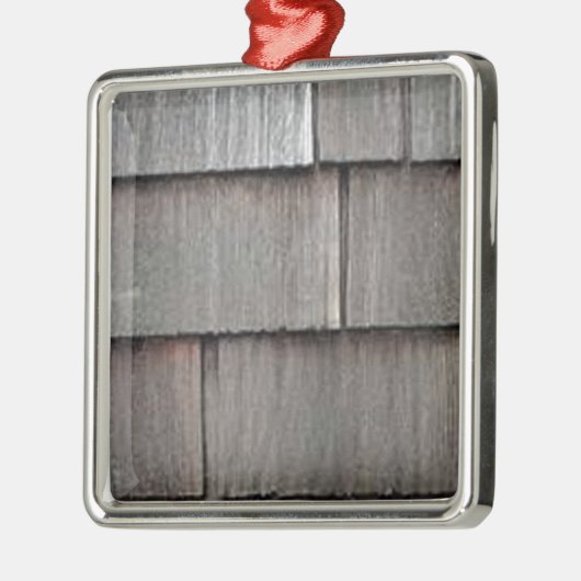 Weathered Shingles Metalen Ornament (Links)