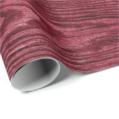 Weathered Texture Cranberry Cadeaupapier (Rol Hoek)