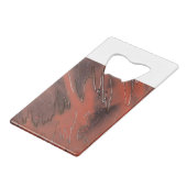 Weathered Texture Creditkaart Flessenopener (Achterkant Gekanteld)