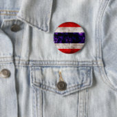 Weathered Thailand vlag Ronde Button 5,7 Cm (In situ)