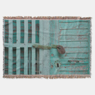 Weathered Turquoise-deur Deken