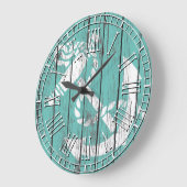 Weathered White Anchor Grote Klok (Hoek)