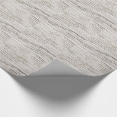 Weathered White Wood Planks Cadeaupapier (Hoek)