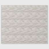 Weathered White Wood Planks Cadeaupapier (Vlak)
