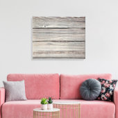 Weathered Wood Achtergrond - Oude raad Canvas Afdruk (Insitu (Woonkamer))