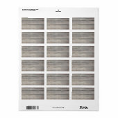  Weathered Wood Achtergrond - Oude raad Etiket (Full Sheet)