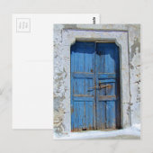 Weathered Wood Ancient Doorway Briefkaart (Voorkant / Achterkant)