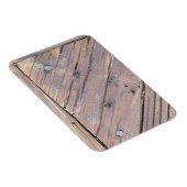 Weathered Wood Rough Textured Deck Magneet (Rechterzijde)