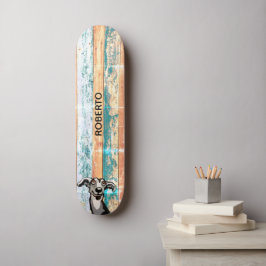 Weathered Wood Skate Deck