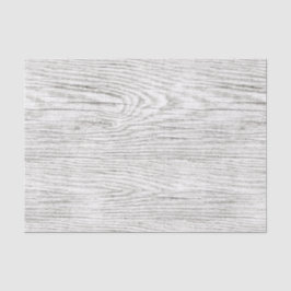 Weathered Wood Texture White Tissuepapier