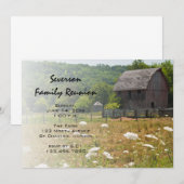 Weathered Wooden Barn Ranch Kaart (Voorkant / Achterkant)