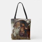 Weathergebonden door Arthur John Elsley Tote Bag (Achterkant)