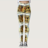 Weatherhout zigeunercaravan leggings (Voorkant)