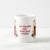 Weatherkoffie met warme chocolade Mok (Center)