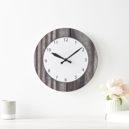 Weatherland Gray Numbers Grote Klok (Huis)