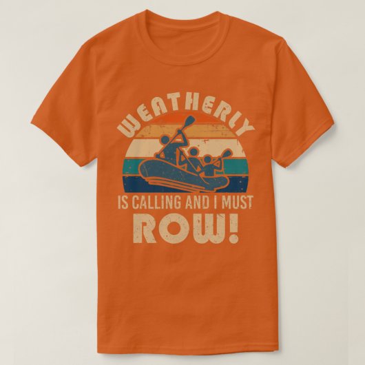 Weatherly rafting t-shirt (Design voorkant)