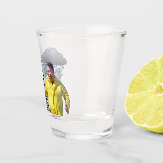 Weatherman Bill Shot Glas (Rechts)