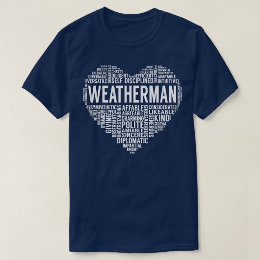 Weatherman Heart T-shirt (Design voorkant)
