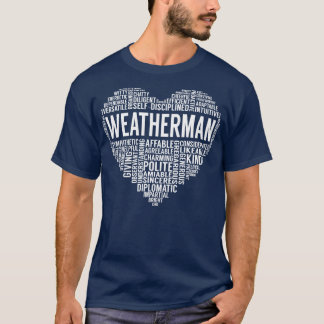 Weatherman Heart T-shirt