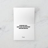 Weathermans-dag - Vrouw Wenskaart Feestdagen Kaart (Binnen)