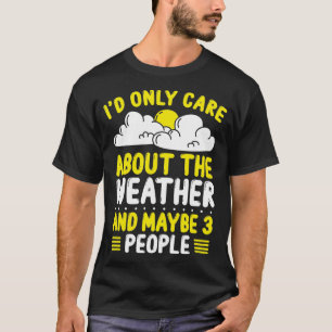 Weathermen Wind Sun Weather Forecast T-shirt