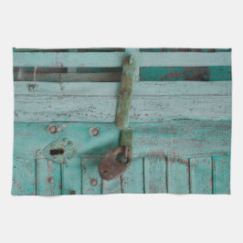 Weathermodale deur theedoek