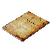 Weatherpapier Notitieboek (Linkerzijde)