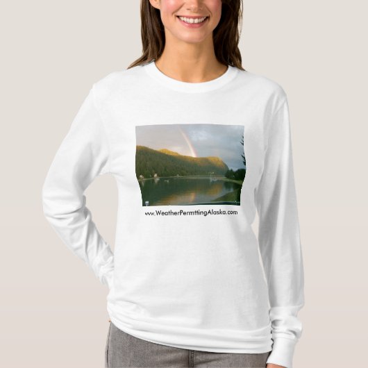 WeatherPermttingAlaska.com T-shirt (Voorkant)