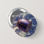Weathersatelliet Ronde Button 5,7 Cm (Voorkant /achterkant)