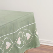 Weathersteen en Keltische Kruis met hart Tafelkleed (Voorbeeld)