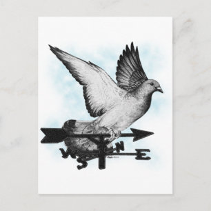 Weathervane Homer2 Briefkaart