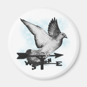 Weathervane Homer2 Magneet