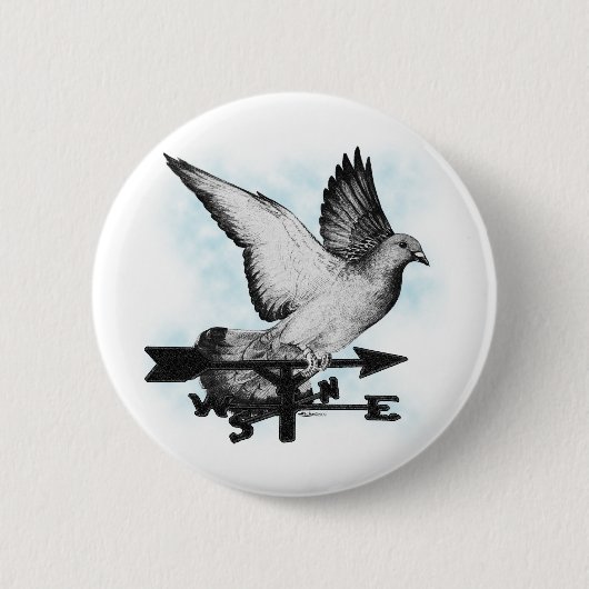 Weathervane Homer2 Ronde Button 5,7 Cm (Voorkant)