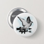 Weathervane Homer2 Ronde Button 5,7 Cm (Voorkant /achterkant)