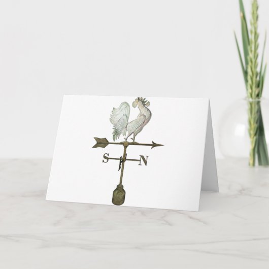 weathervane kaart (Voorkant)