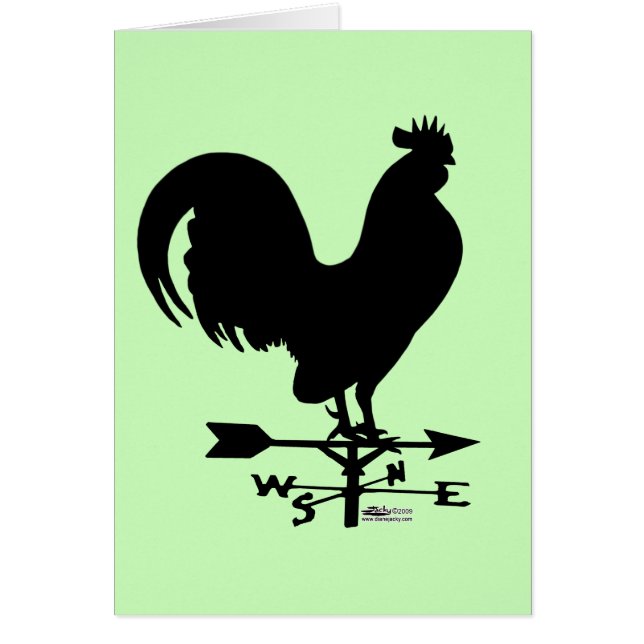 Weathervane Rooster (Voorkant)