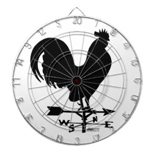 Weathervane Rooster Dartbord