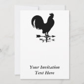 Weathervane Rooster Kaart (Voorkant)